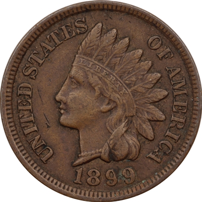 1899 USA Cent VF-EF (VF-30)