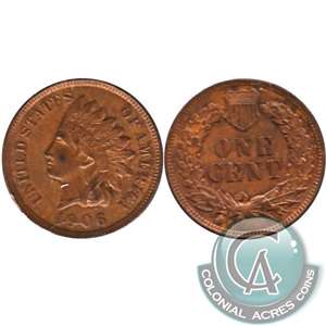 1906 USA Cent AU-UNC (AU-55)