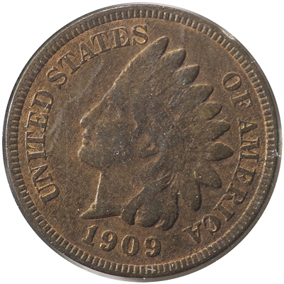 1909 Indian Head USA Cent VF-EF (VF-30)