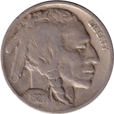 1924 USA Nickel Very Fine (VF-20)