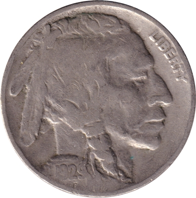 1929 USA Nickel F-VF (F-15)