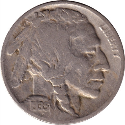 1935 D USA Nickel Very Fine (VF-20)