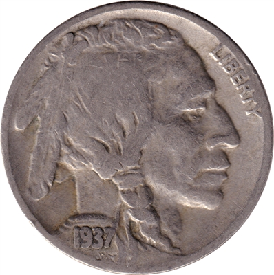 1937 S USA Nickel Very Fine (VF-20)