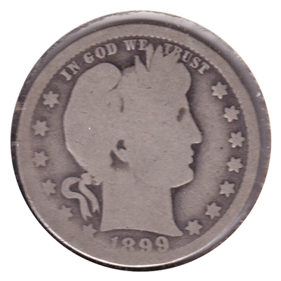 1899 O USA Quarter Good (G-4)