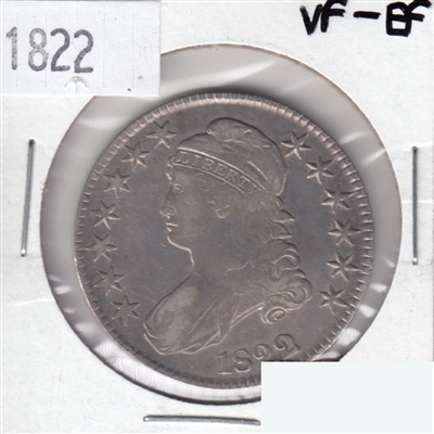 1822 USA Half Dollar VF-EF (VF-30) $