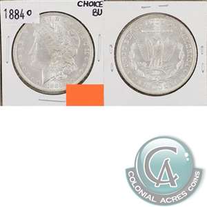 1884 O USA Dollar Choice Brilliant Uncirculated (MS-64) $