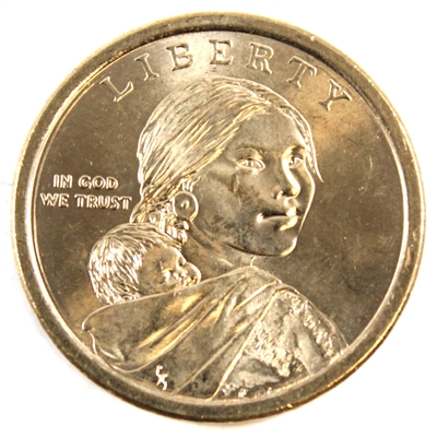 2009 D Native American USA Dollar Brilliant Uncirculated (MS-63)