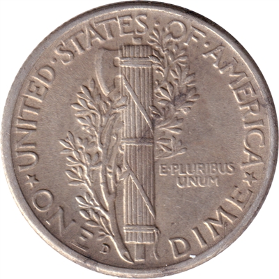 1941 D USA Dime AU-UNC (AU-55)