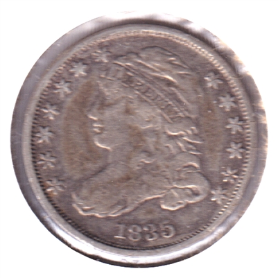 1835 USA Dime F-VF (F-15) $