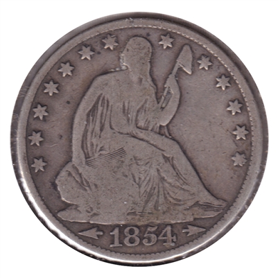 1854 O USA Half Dollar G-VG (G-6) $