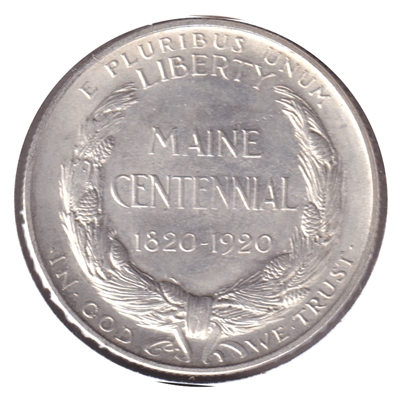 1920 Maine Centennial USA Half Dollar Brilliant Uncirculated (MS-63) $