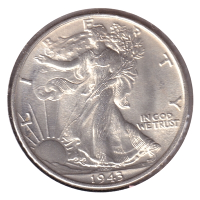 1943 USA Half Dollar Choice Brilliant Uncirculated (MS-64) $