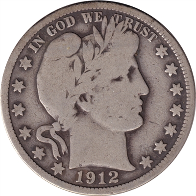 1912 USA Half Dollar G-VG (G-6)
