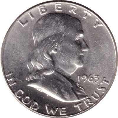 1963 D USA Half Dollar UNC+ (MS-62)