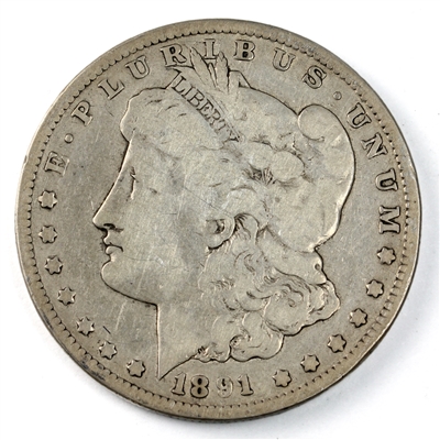 1891 CC USA Dollar VG-F (VG-10) $