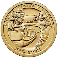 2021-D New York USA American Innovation Dollar Brilliant Uncirculated (MS-63)