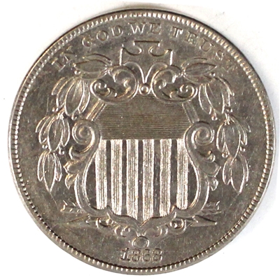 1868 USA Nickel AU-UNC (AU-55) $