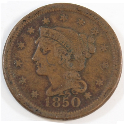 1850 USA Cent Very Fine (VF-20)