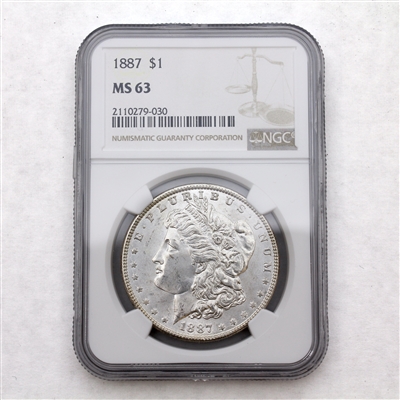 1887 USA Dollar NGC Certified MS-63