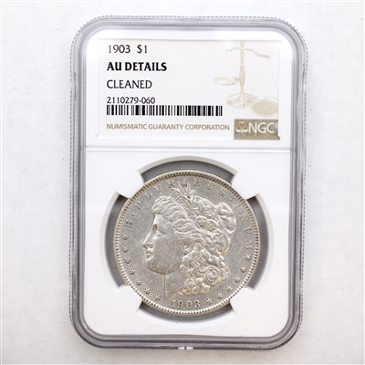 1903 USA Dollar NGC Certified AU Detail (Cleaned)