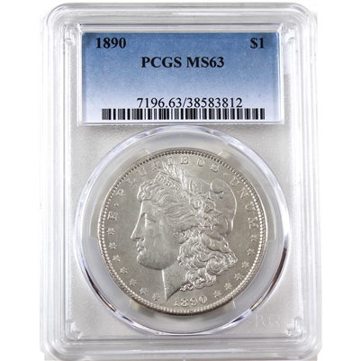 1890 USA Dollar PCGS Certified MS-63