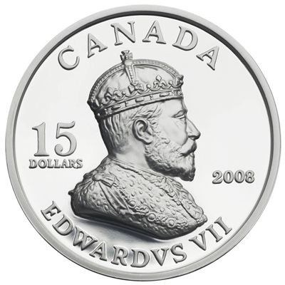 RDC 2008 Canada $15 Vignettes of Royalty Series - King Edward VII (#2) - Impaired