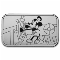 Steamboat Willie 1oz. .999 Silver Bar (No Tax)