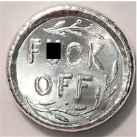 Beaver Bullion F-Off 1oz. .999 Fine Silver Round (No Tax)