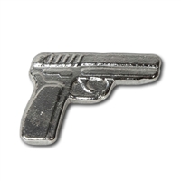 Monarch 3D Poured Pistol Handgun 2oz. Fine Silver (No Tax)