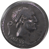 Ancient Roman Republic 56BC L. Marcius Philippus Silver Denarius VF-EF (VF-30) $