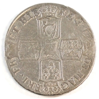 Great Britain 1708E Anne Crown F-VF (F-15)