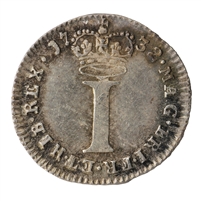 Great Britain 1732 George II Silver Penny UNC+ (MS-62) $