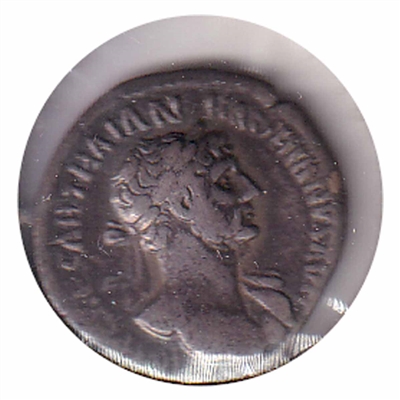 Rome 98-117AD Trajan Silver Denarius "Fort Red" Reverse Very Fine (VF-20) $