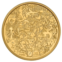 2014 $250 Canadian Contemporary Art Pure Gold Coin (No Tax)