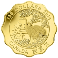 2014 Canada $150 Blessings of Longevity Pure Gold (No Tax)