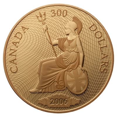 2006 Canada $300 14K Gold 1900 Shinplaster