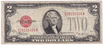 USA 1928E $2 Note, FR #1506, Julian-Vinson, Very Fine