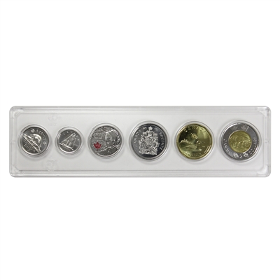 2013 Canada 6-coin Year Set in Snap Lock Case