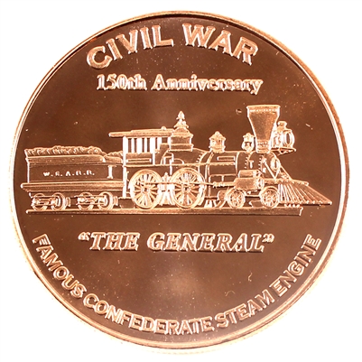 Civil War - The General 1oz. .999 Fine Copper