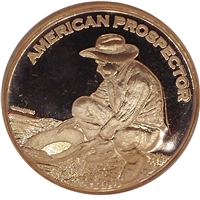 American Prospector 1oz. .999 Fine Copper