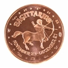 Zodiac Sagittarius 1oz. .999 Fine Copper