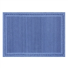 Pinstripe Blue high quality texturered boys room rugs.