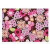 Butterfly Safari 7'6" x 9' 6" Extra large  Hand Tufted Room Rug