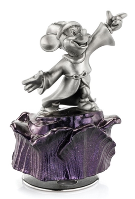 Sorceror Mickey Mouse Royal Selangor Pewter Figurine & Musicbox 016316