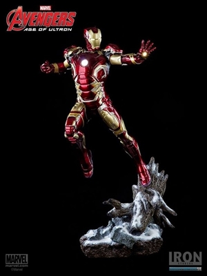 Iron Man Mark XLIII Statue 1:4 Avengers Age of Ultron Iron Studios 52284 0742832352284