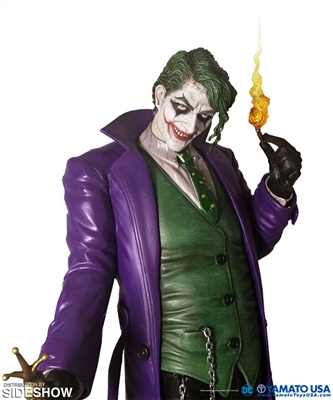 BATMAN - JOKER LUIS ROYO STATUE 693904351011 Sideshow 1:6