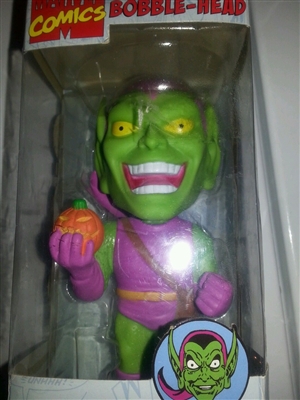 Funko Marvel Spiderman Green Goblin Wacky Wobbler Bobble Head