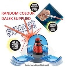 Doctor Who- Cyberman Vs Dalek Scientist Temporal Blast Combat Set