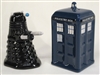Doctor Who- TARDIS VS Dalek Salt & Pepper Set