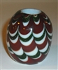 Charles Lotton Miniature  Vase
Red, white, Aventurine Green Draped


Aprox Size 2.5 by 2.5
Signed Charles Lotton
Dated 2019